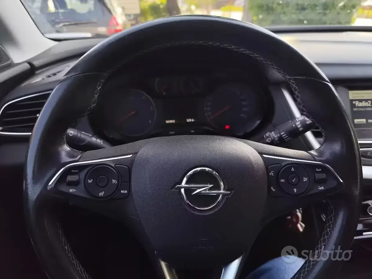Usata Opel Grandland X 120 CV (88 kW) 2018 Rosso SUV