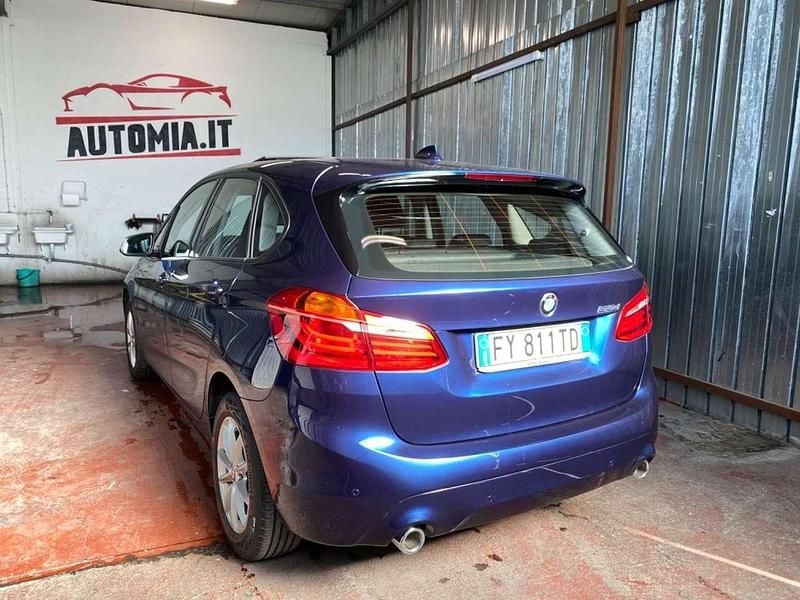 Usata BMW 218 Advantage 150 CV (110 kW) 2020 Blu Berlina