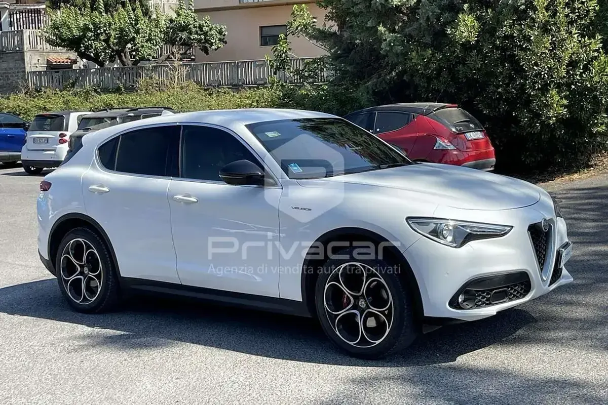 Usata Alfa Romeo Stelvio Veloce 210 CV (154 kW) 2019 Bianco SUV