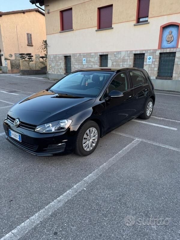 Usata VW Golf VII 90 CV (66 kW) 2014 Nero Berlina