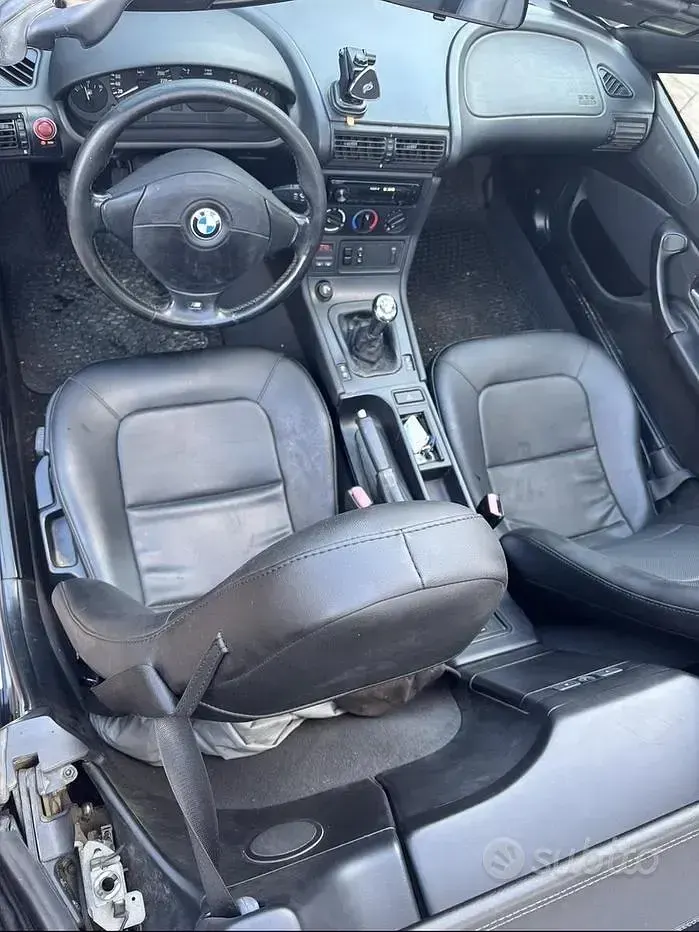 Usata BMW Z3 140 CV (102 kW) 1998 Grigio Cabrio