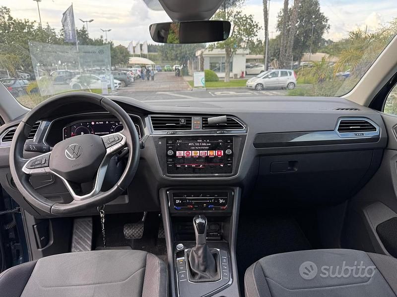 Usata VW Tiguan 150 CV (110 kW) 2022 Verde SUV