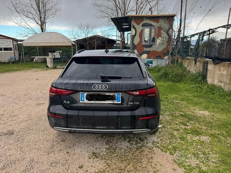 Usata Audi A3 150 CV (110 kW) 2020 Nero Berlina
