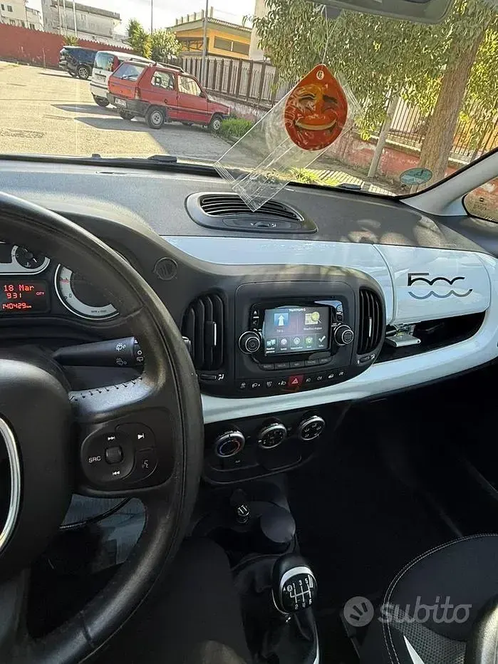 Usata Fiat 500L Trekking 105 CV (77 kW) 2014 Marrone Monovolume