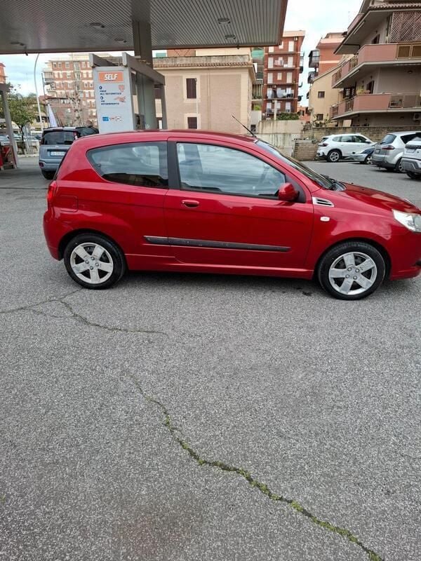 Usata Chevrolet Aveo LT 81 CV (59 kW) 2008 Rosso Berlina