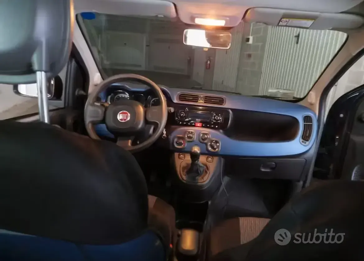Usata Fiat Panda 2012 Blu Utilitaria