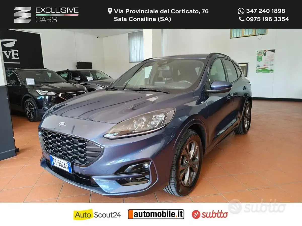 Usata Ford Kuga ST-Line X 150 CV (110 kW) 2021 Blu/azzurro SUV