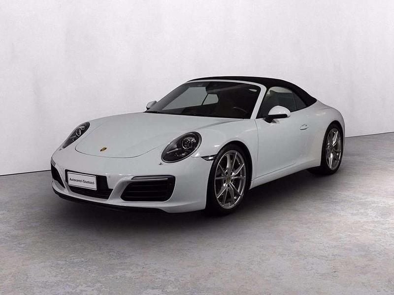 Usata Porsche 911 Carrera Cabriolet 370 CV (272 kW) 2015 Bianco Cabrio