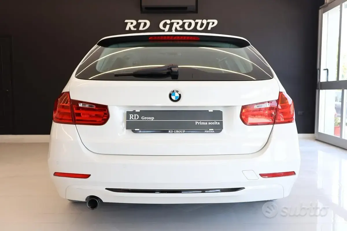 Usata BMW 318 Sport Line 143 CV (105 kW) 2014 Bianco Station wagon