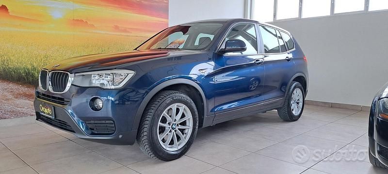 Usata BMW X3 190 CV (139 kW) 2014 Blu SUV