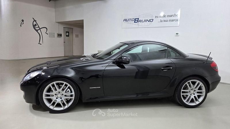 Usata Mercedes SLK200 184 CV (135 kW) 2008 Nero Cabrio