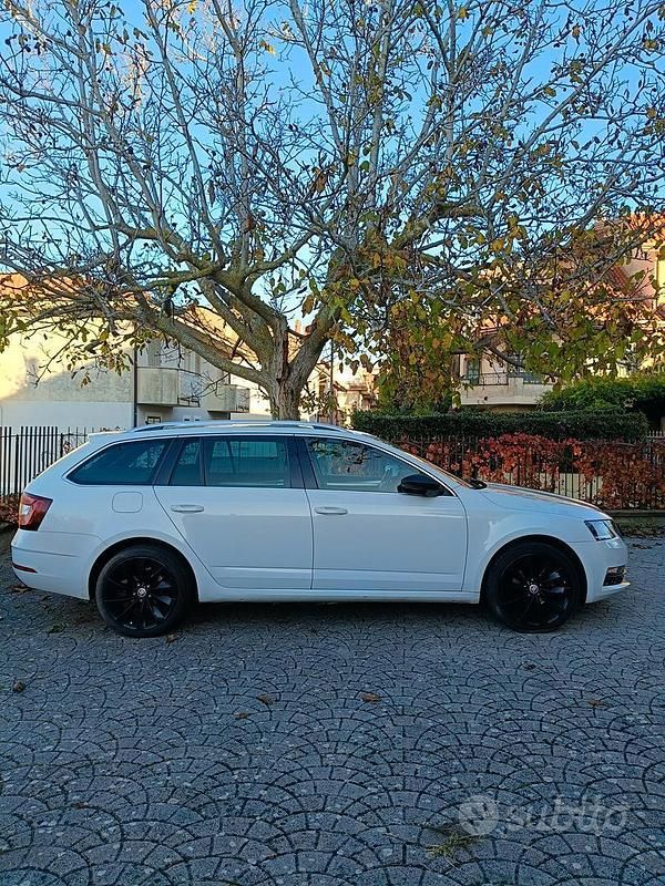 Usata Skoda Octavia 116 CV (85 kW) 2018 Bianco Berlina