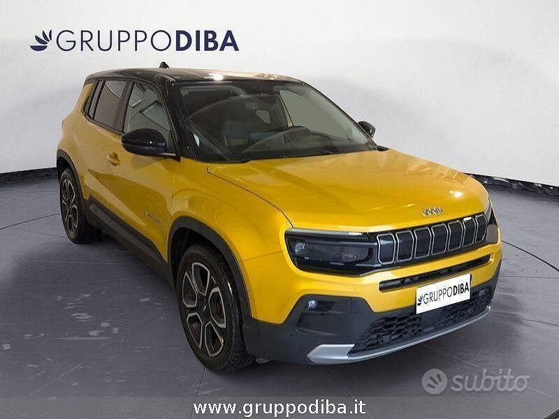Usata Jeep Avenger Summit 101 CV (74 kW) 2023 Giallo SUV