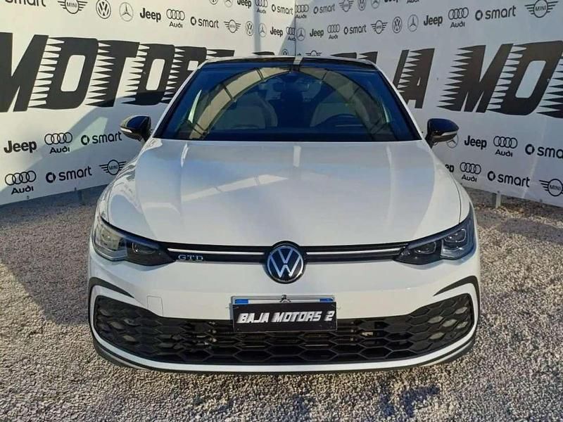 Usata VW Golf VIII GTD 200 CV (147 kW) 2022 Bianco Berlina