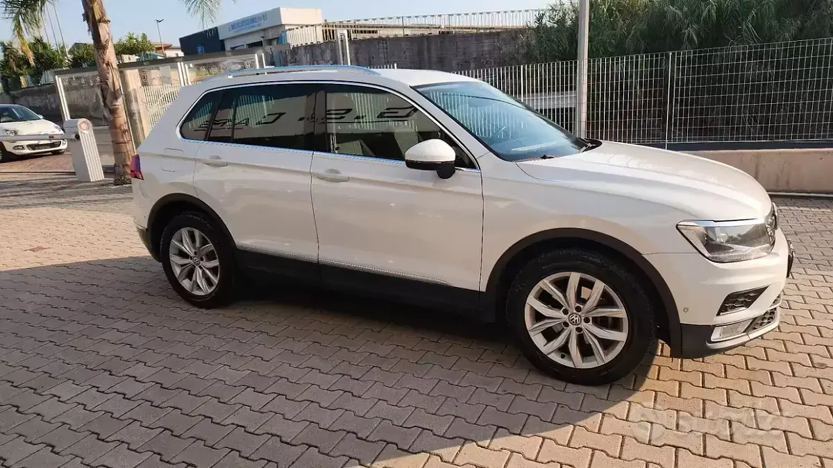 Usata VW Tiguan 116 CV (85 kW) 2017 Bianco SUV