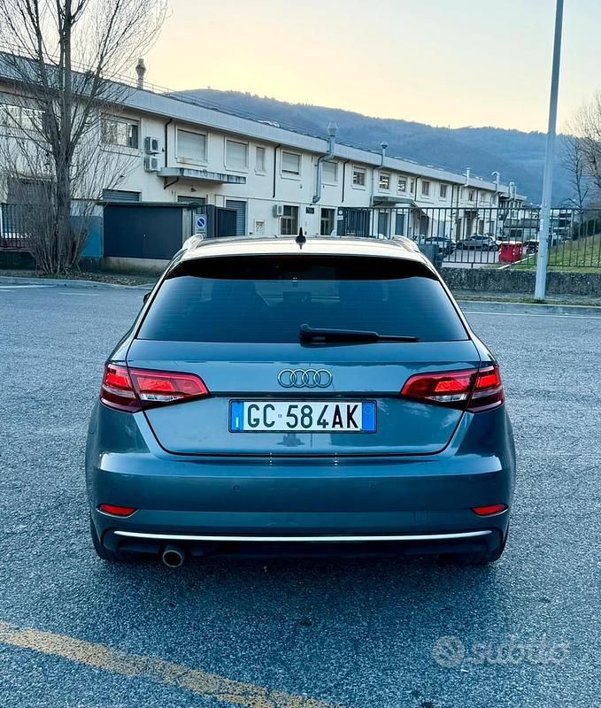 Usata Audi A3 Sport 116 CV (85 kW) 2019 Grigio Berlina