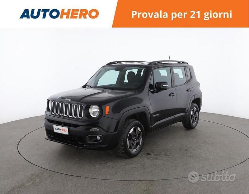 Usata Jeep Renegade Longitude 140 CV (102 kW) 2018 Nero SUV