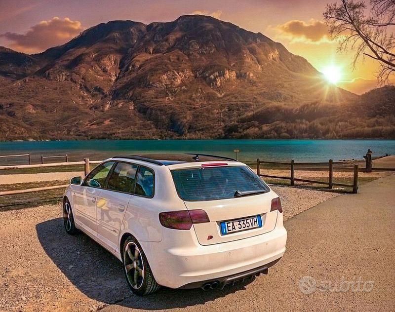 Usata Audi A3 S-Line 160 CV (117 kW) 2010 Bianco Utilitaria