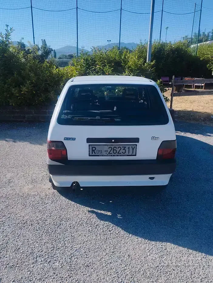 Usata Fiat Uno 1990 Bianco Utilitaria