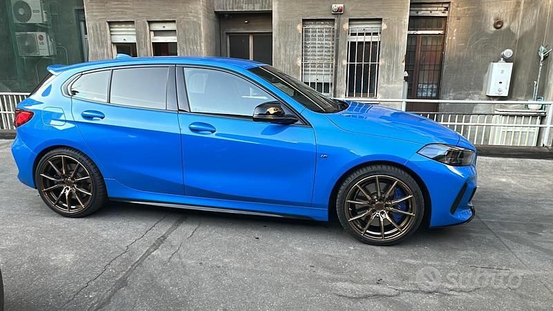 Usata BMW 135 Performance 2021 Blu Utilitaria