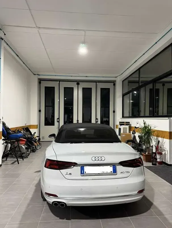 Usata Audi A5 Cabriolet Design 190 CV (139 kW) 2019 Bianco Cabrio