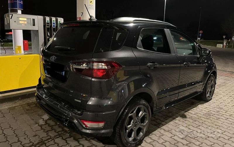 Usata Ford Ecosport ST-Line 100 CV (73 kW) 2019 Nero SUV