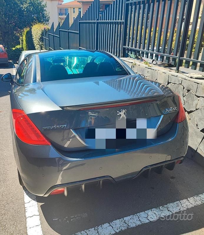 Usata Peugeot 308 CC 2010 Grigio Cabrio