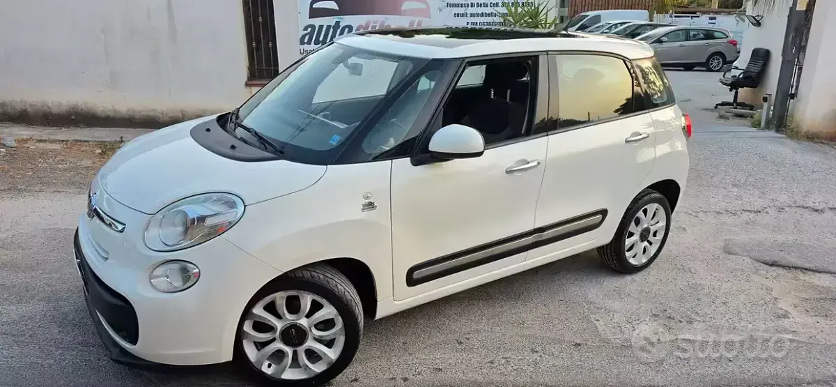 Usata Fiat 500L 95 CV (69 kW) 2014 Bianco Monovolume