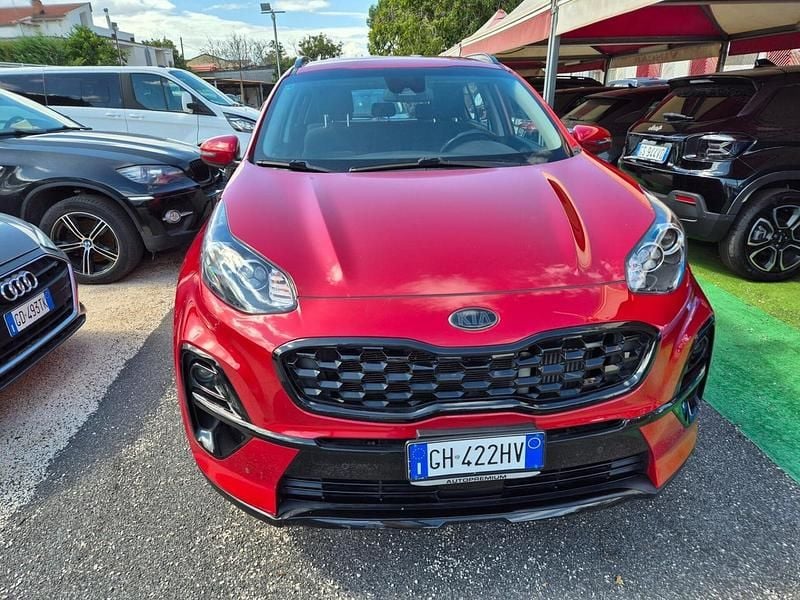 Usata Kia Sportage 136 CV (100 kW) 2021 Rosso SUV
