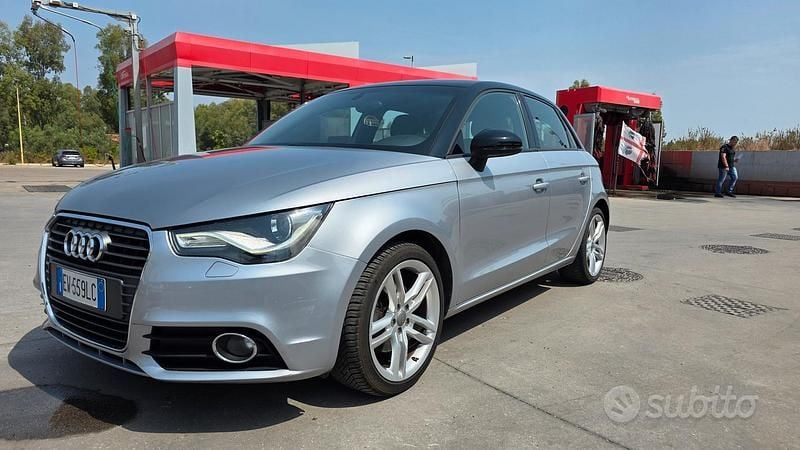 Usata Audi A1 Sportback S-Line 140 CV (102 kW) 2014 Grigio Utilitaria