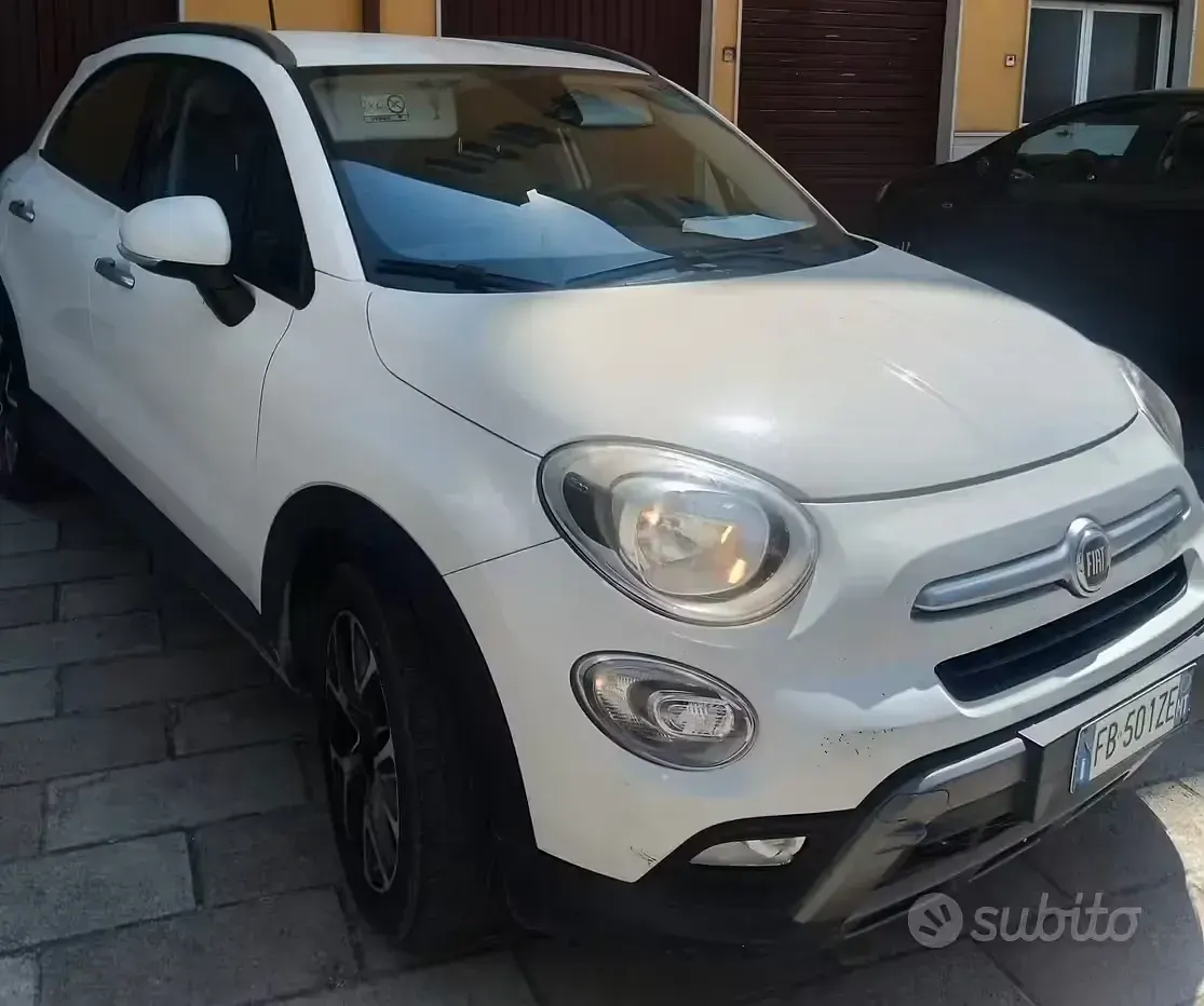 Usata Fiat 500X Cross 120 CV (88 kW) 2016 Bianco SUV