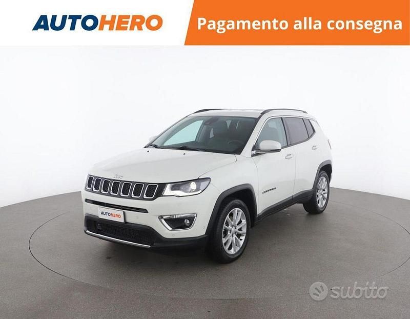 Bianco Usata 2021 Jeep Compass Limited SUV | 18.899 € (Ottimo prezzo) - Immagine 1/2