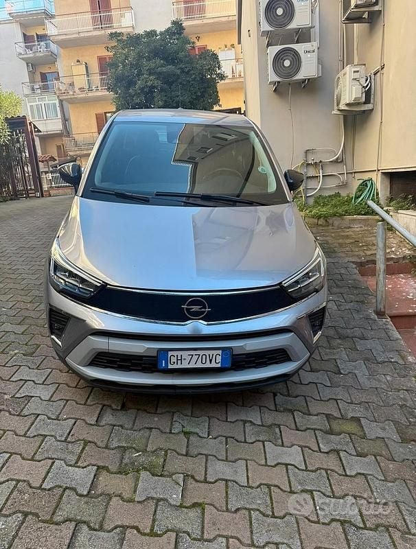 Usata Opel Crossland X 110 CV (80 kW) 2022 Grigio SUV