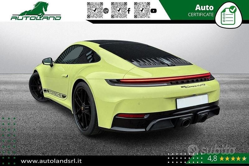 Nuova Porsche 911 Carrera GTS 484 CV (355 kW) 2025 Giallo Berlina
