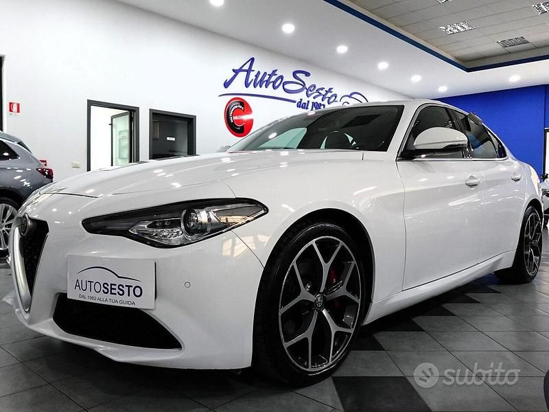 Usata Alfa Romeo Giulia Executive 190 CV (139 kW) 2019 Bianco Berlina