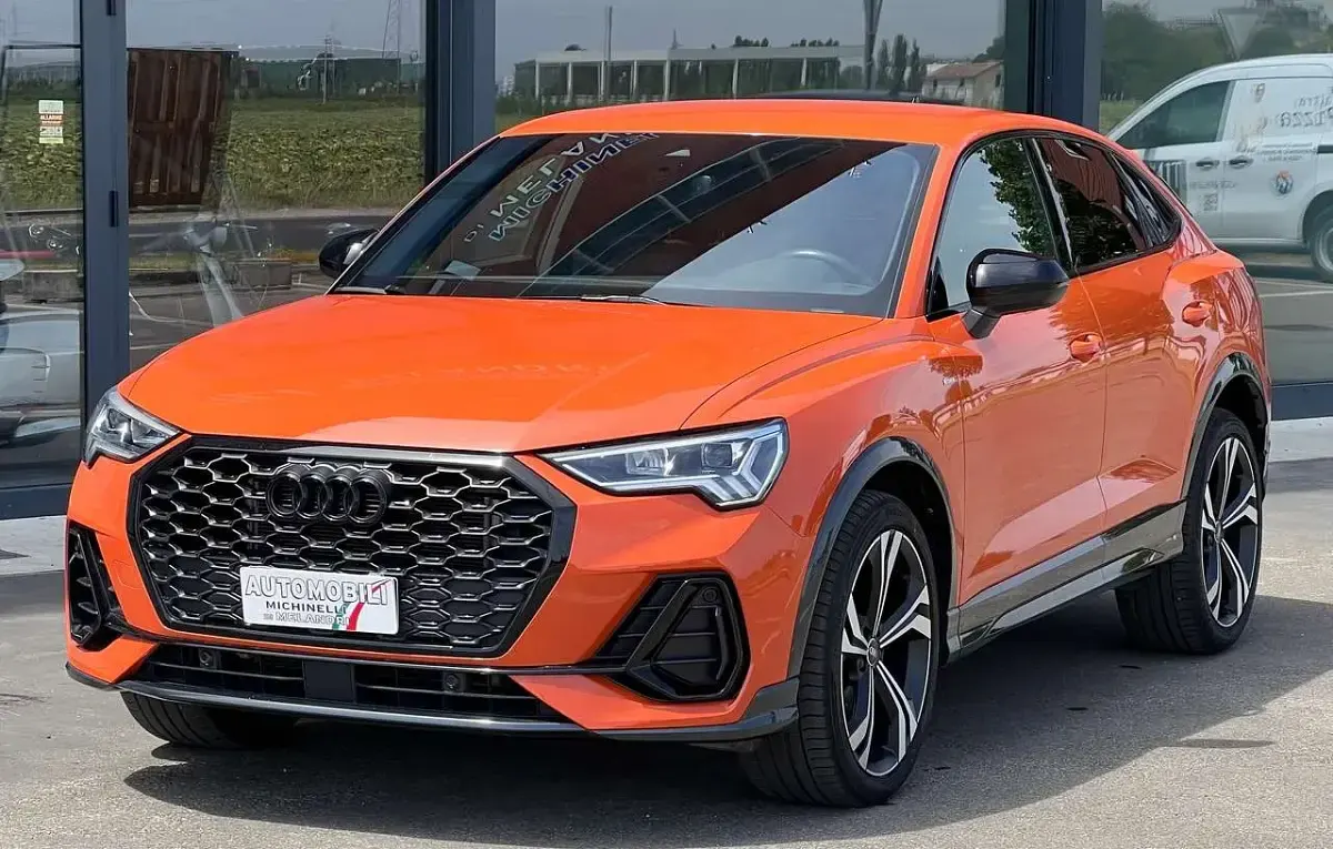 Usata Audi Q3 Sportback S-Line 150 CV (110 kW) 2023 Arancione SUV