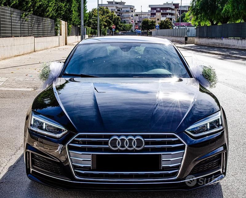 Usata Audi A5 S-Line 150 CV (110 kW) 2019 Nero Berlina