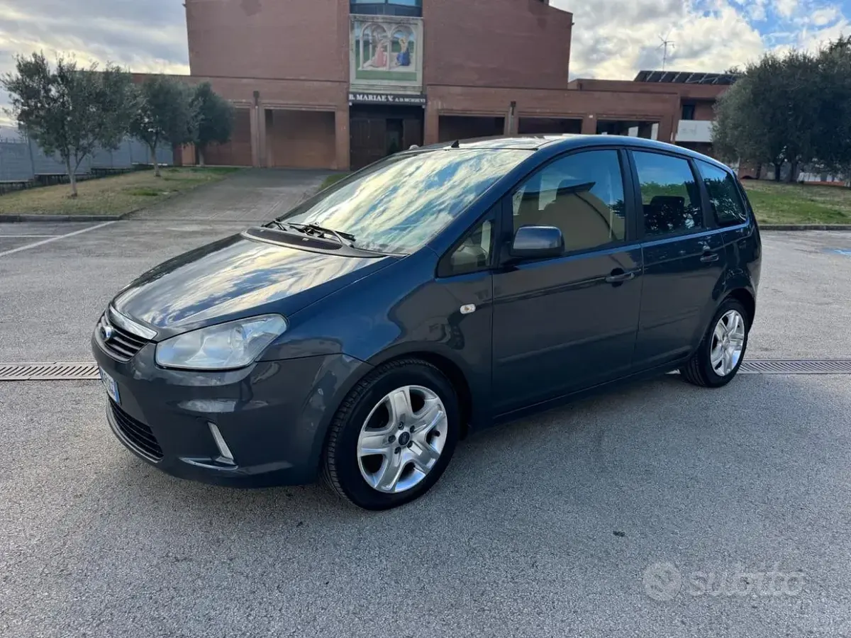 Usata Ford C-MAX Titanium 109 CV (80 kW) 2010 Blu Monovolume