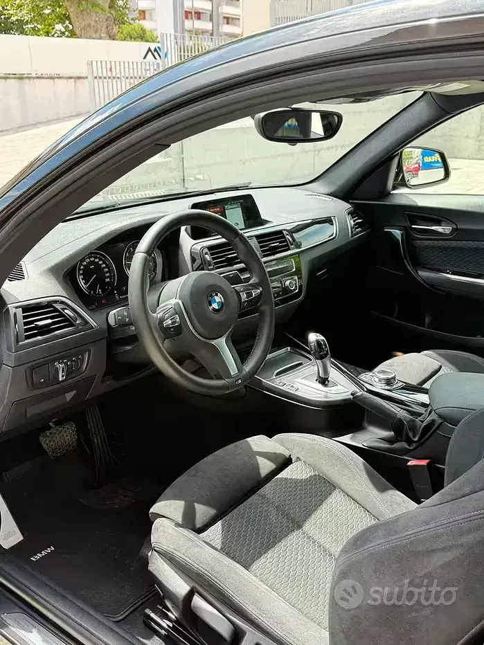 Usata BMW 218 Gran Coupé M Sport 136 CV (100 kW) 2019 Nero Coupé