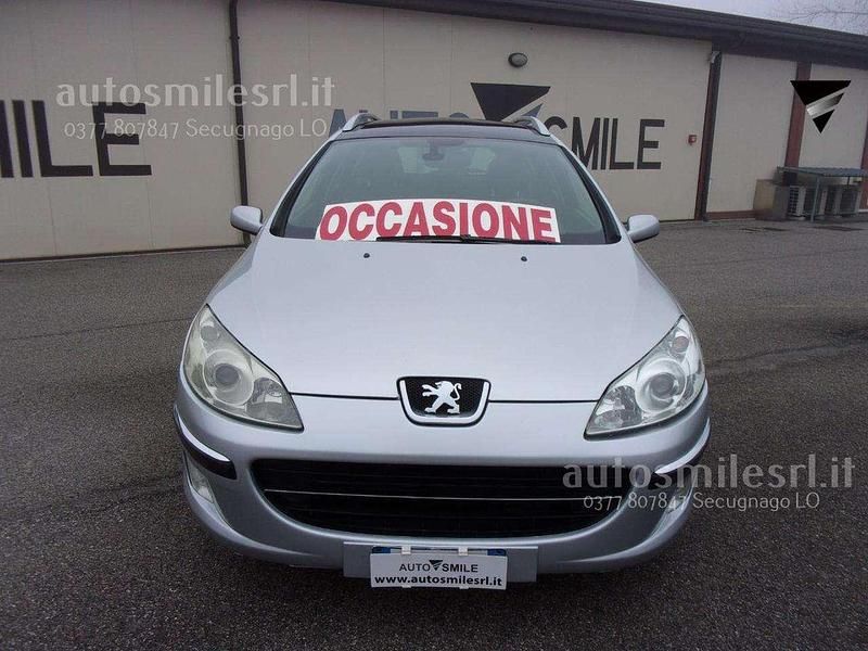Usata Peugeot 407 Premium 136 CV (100 kW) 2007 Argento metallizzato Station wagon