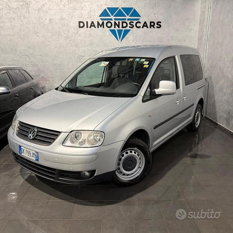 Grigio Usata 2007 VW Caddy Life Monovolume | 4900 € (Super prezzo) - Immagine 1/4