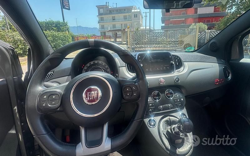Usata Fiat 500C S 85 CV (62 kW) 2017 Grigio Cabrio