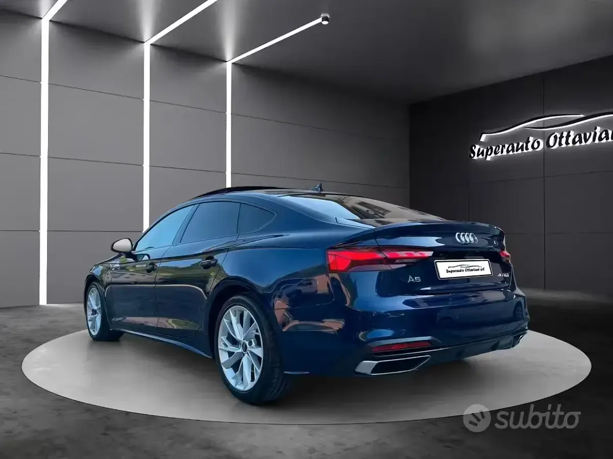Usata Audi A5 Advanced 204 CV (150 kW) 2024 Bluazzurro Berlina