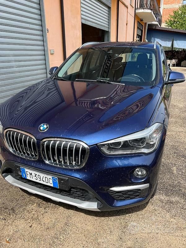 Usata BMW X1 xLine 150 CV (110 kW) 2017 Blu SUV