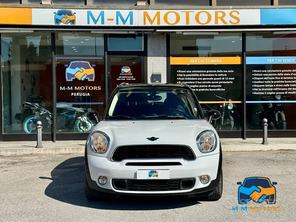 Usata Mini Cooper S Countryman 184 CV (135 kW) 2010 Bianco SUV