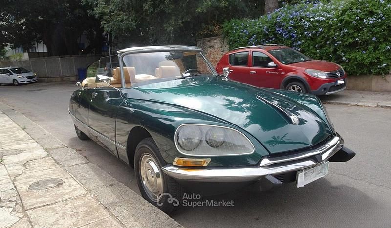 Usata Citroën DS 106 CV (77 kW) 1972 Verde Cabrio