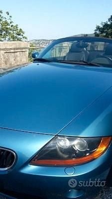 Usata BMW Z4 170 CV (125 kW) 2005 Blu Cabrio