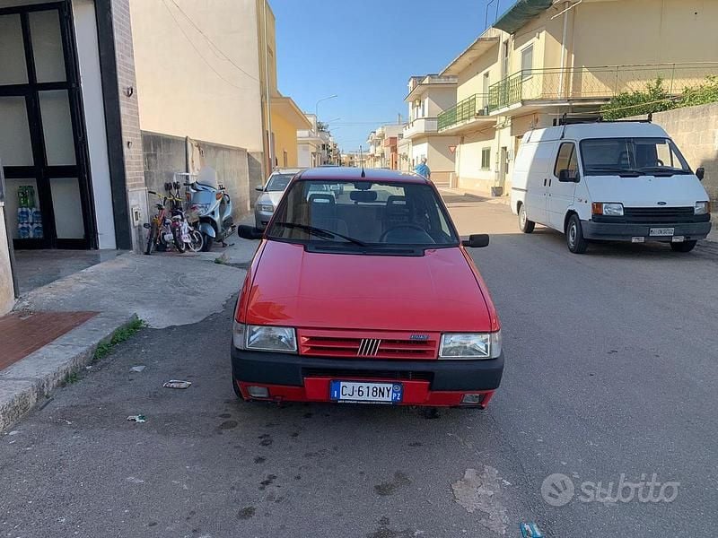 Usata Fiat Uno 75 CV (55 kW) 1993 Rosso Utilitaria