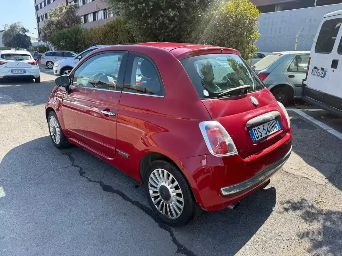 Usata Fiat 500 Sport 101 CV (74 kW) 2008 Rosso Utilitaria