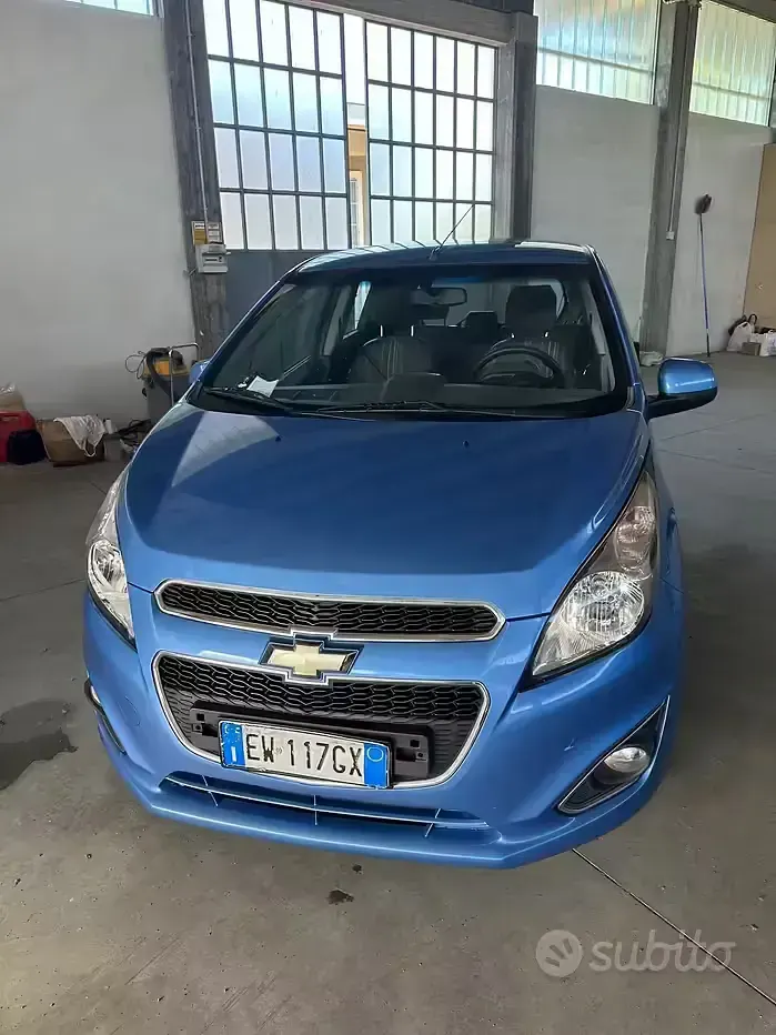 Begagnad Chevrolet Spark LS 79 HK (58 kW) 2014 Blå Halvkombi